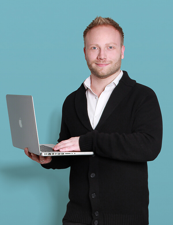 Lernen Sie Marvin Brockmann von der aviate Werbeagentur in Essen kennen Marvin Brockmann – Portraitfoto