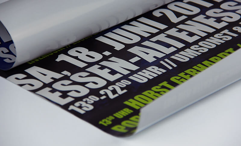 Kulturfest Schurenbachhalde Detailaufnahme Plakat