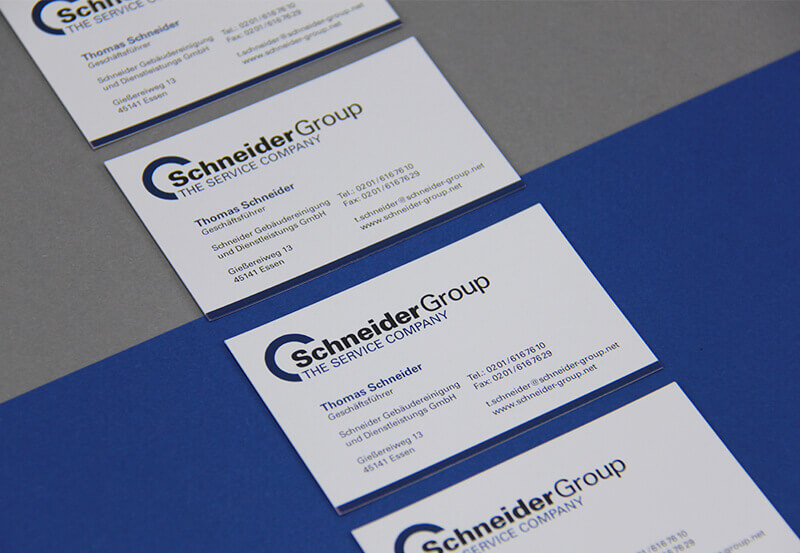 Schneider Group Visitenkarte