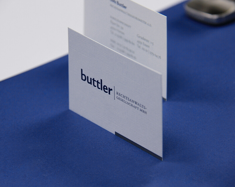 Buttler Rechtsanwaltsgesellschaft Visitenkarte
