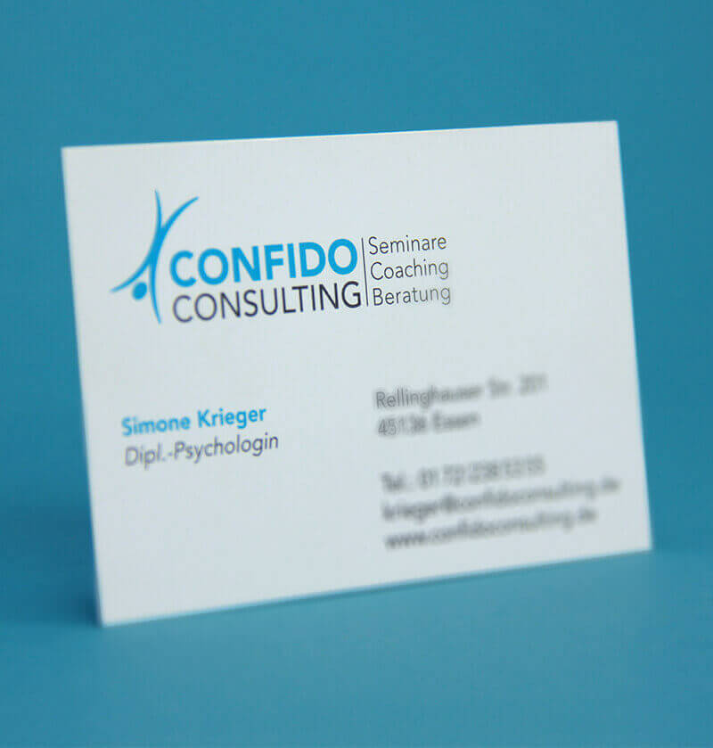 Confido Consulting Visitenkarte