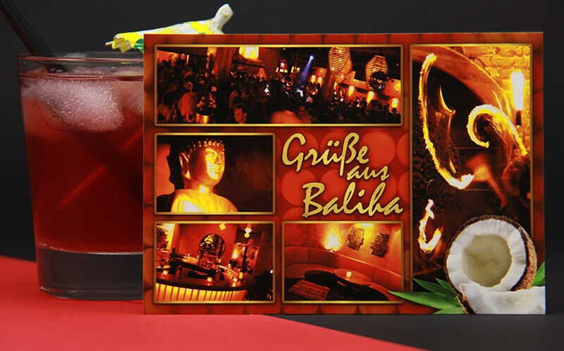 Baliha Dance Club Postkarte